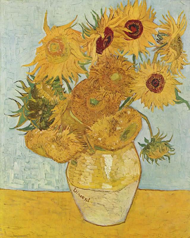 Famous Sunflowers Paintings page 3